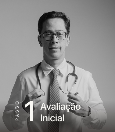 Etapa 1: avaliação inicial com o Dr. Daniel Drummond