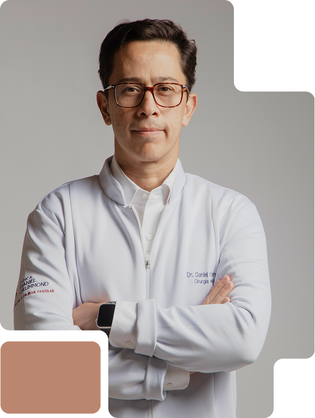 Dr. Daniel Drummond, angiologista e cirurgião vascular no Rio de Janeiro